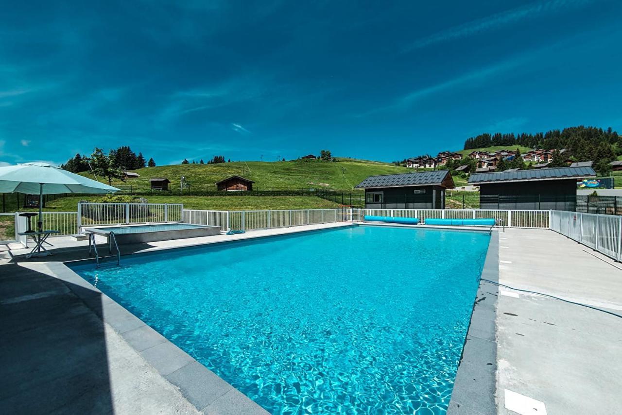 Appartement Au Coeur Des Aravis Manigod Luaran gambar